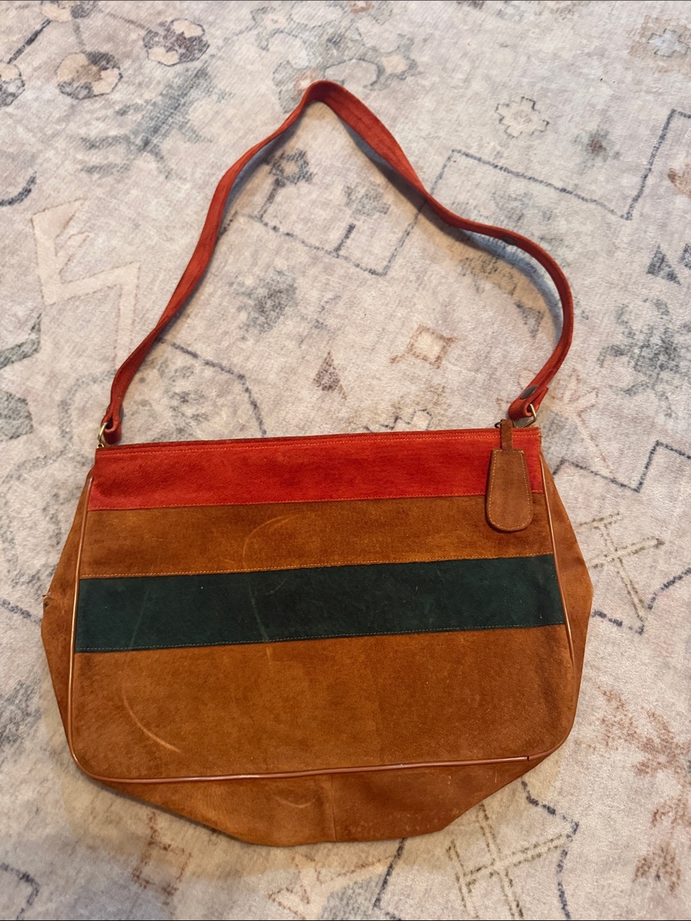 Vintage Suede Purse